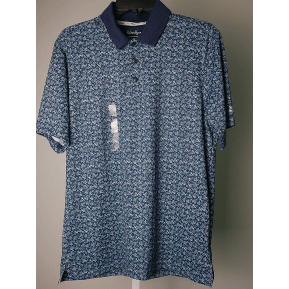 Walter Hagen Men's Performance 11 Champ Stripe Short Sleeve Golf Polo S UPF 50+ - Picture 2 of 7